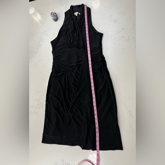 Elegant Black Halter Dress - Picture 7 of 10